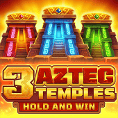 okbet 3 Aztec Temples Game Poster